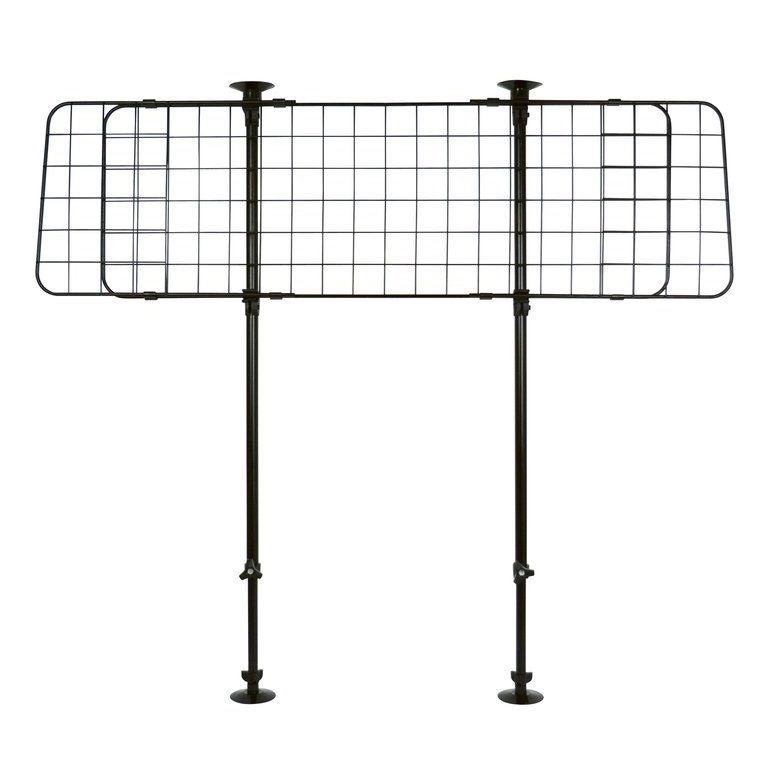 Grille pare-chien voiture - réglable - fixation au sol