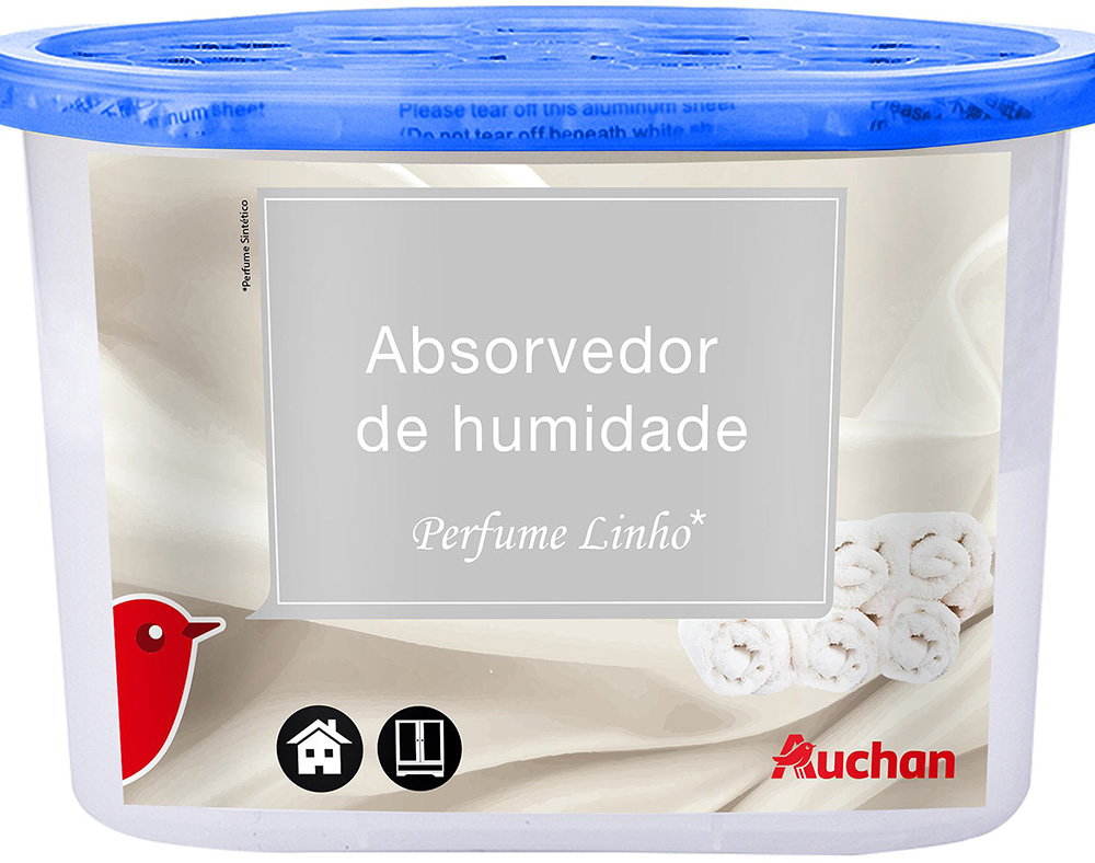 ABSORVENTE DE HUMIDADE AUCHAN LINHO 250G