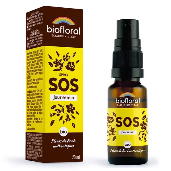 Biofloral Sos Secours Spray Orgânico Demeter 20 ml