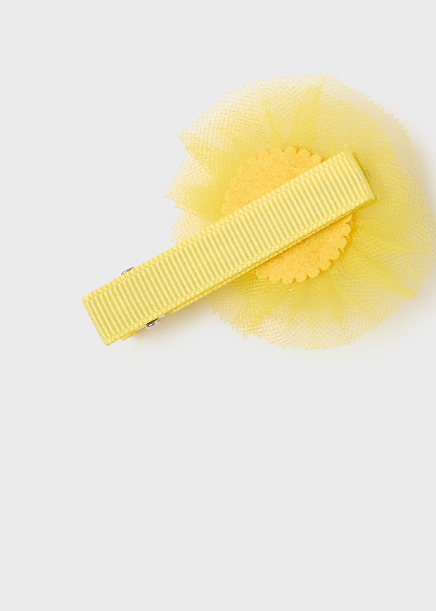 Presilha de cabelo de tule para bebê