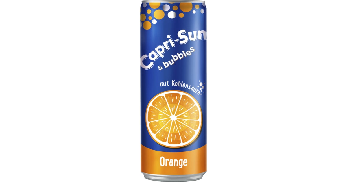 Capri-Sun & bubbles Orange 0,33 Liter (Einweg)