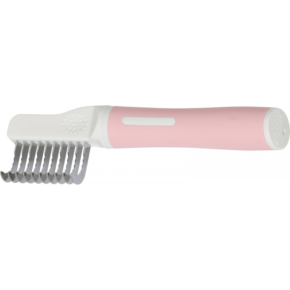 Zolux-ZO-550016 - Pente desembaraçador de 10 lâminas, 17 cm, linha ANAH, para gatos.
