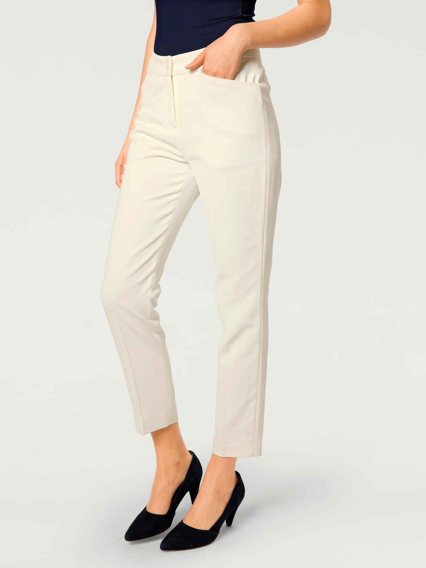 Pantalon crayon coupe droite