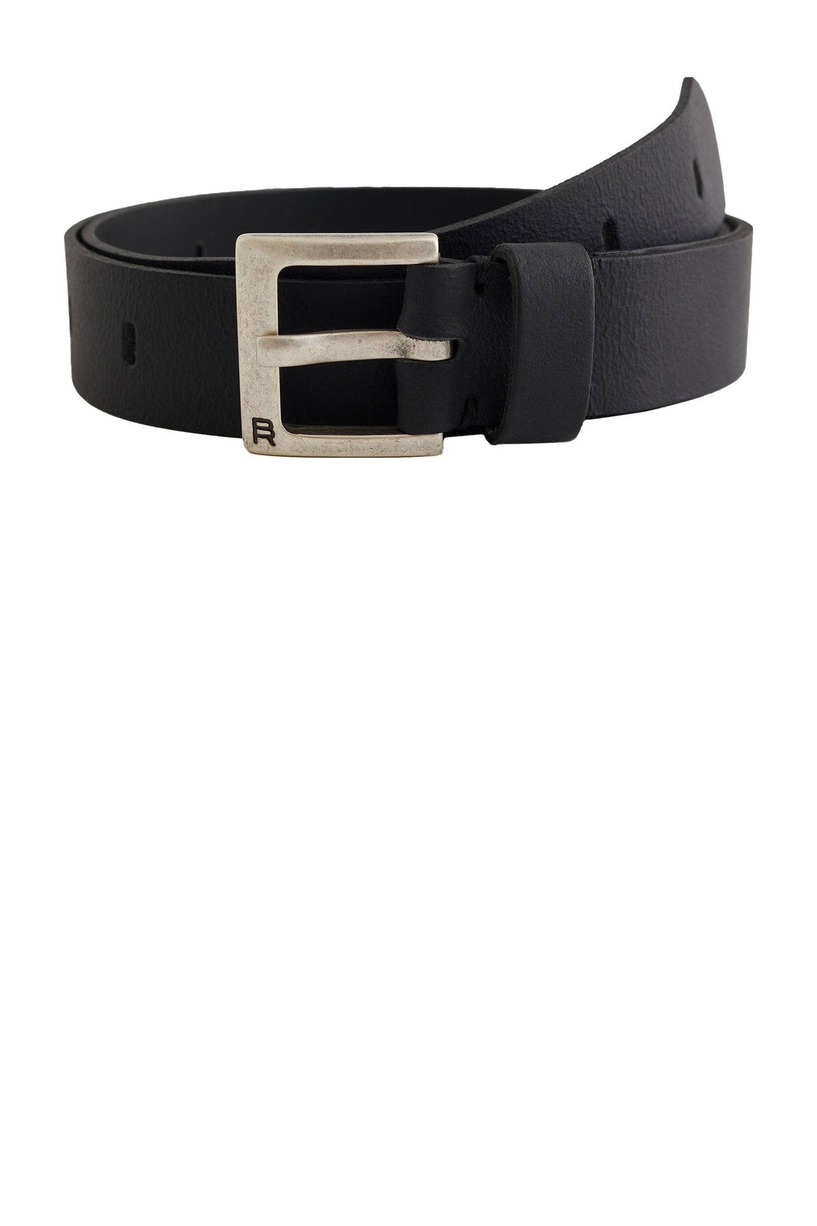 WE Fashion leren riem zwart