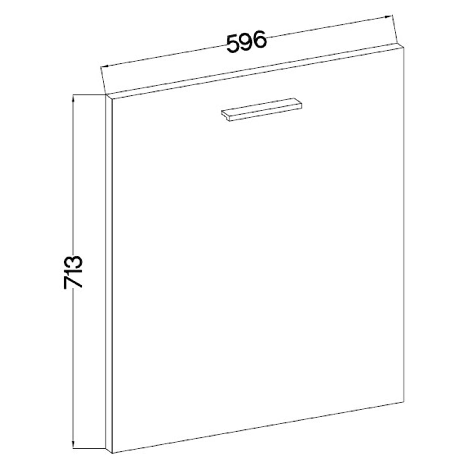 Küchenblock - weiß matt - Eiche Artisan - 280 cm