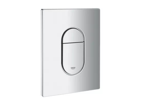 Grohe Pack WC suspendu sans bride Essence + abattant + plaque chromée + bâti Grohe
