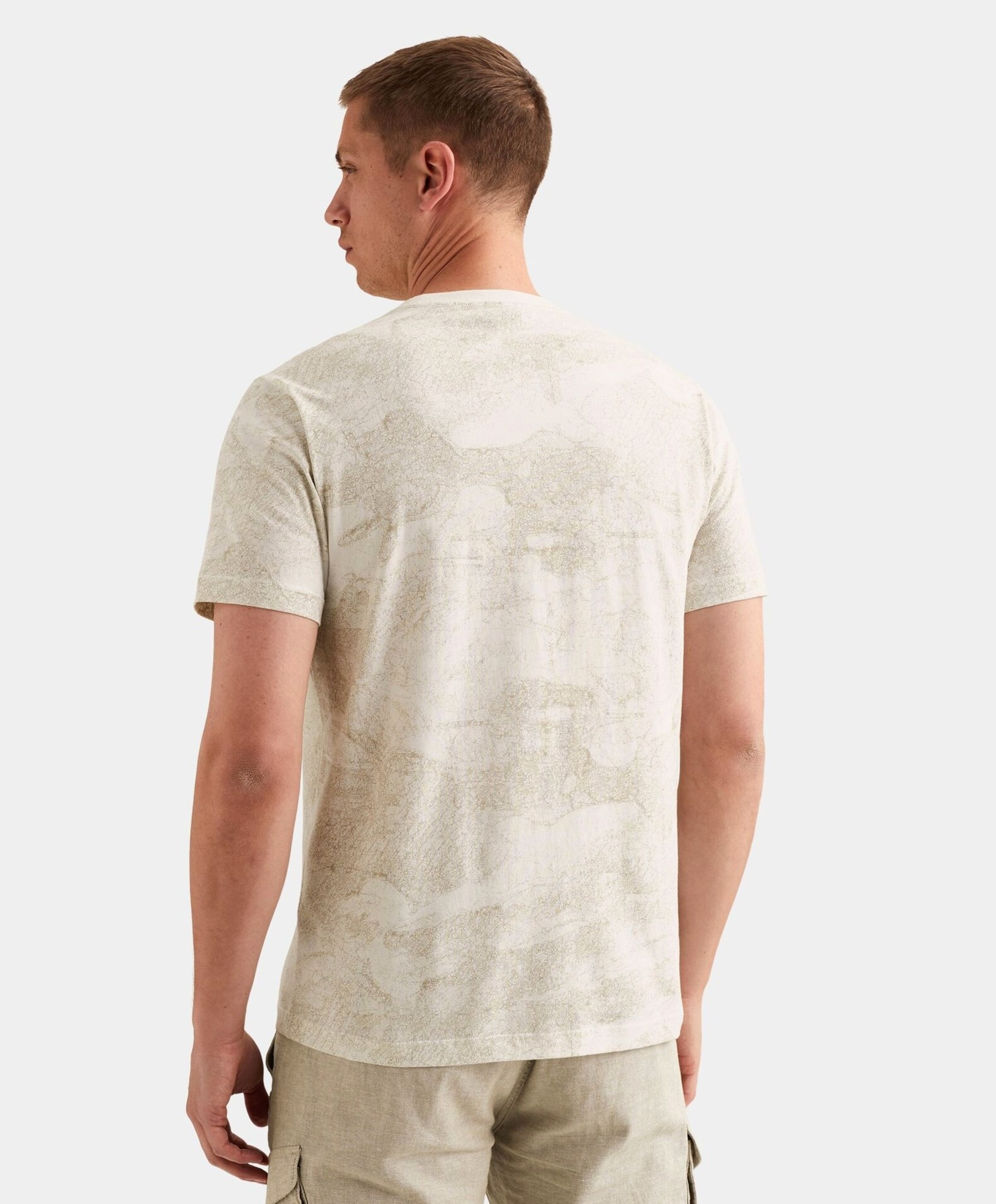 PME Legend Heren T-shirt ecru