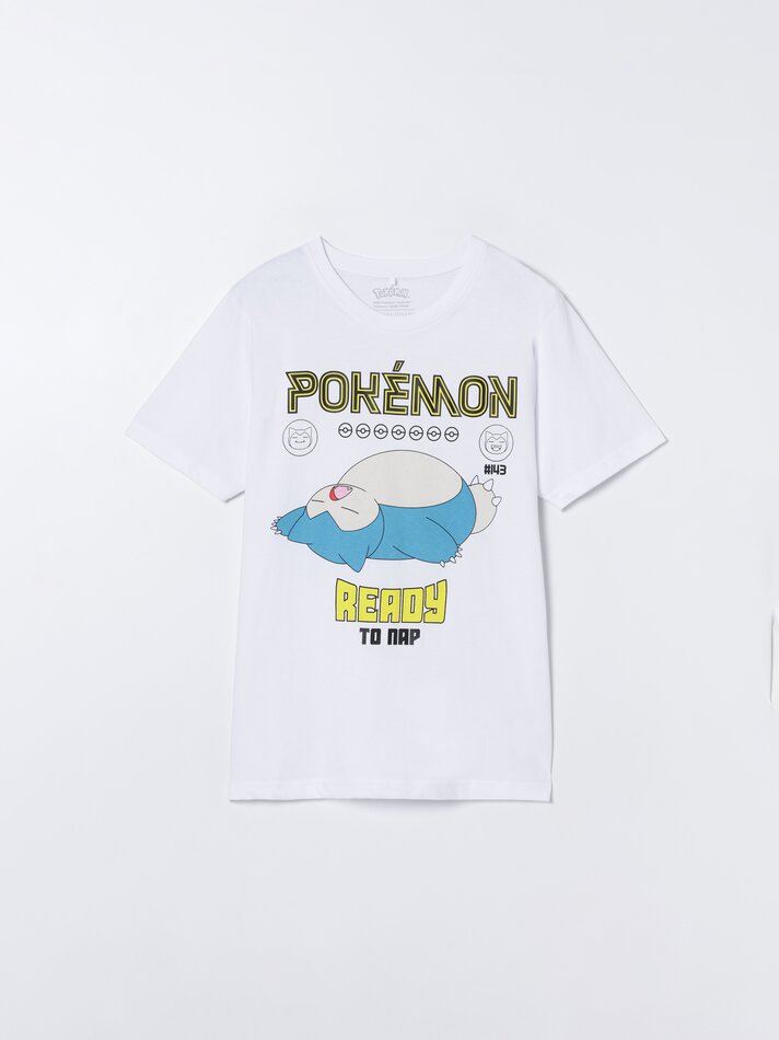 Conjunto de pijama Pokémon™ Snorlax - Branco