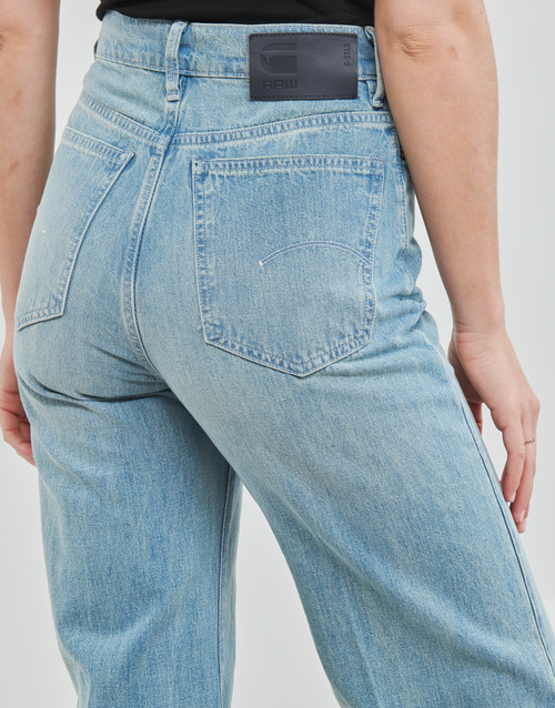 G-Star Raw - Deck ultra high wide leg Azul / Claro