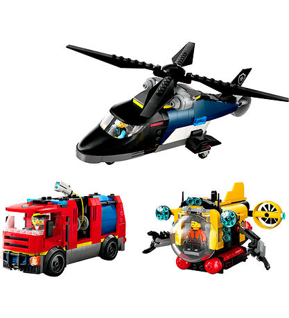LEGO® City - Remix - Kombinationsset mit Hubschrauber... 60462 -
