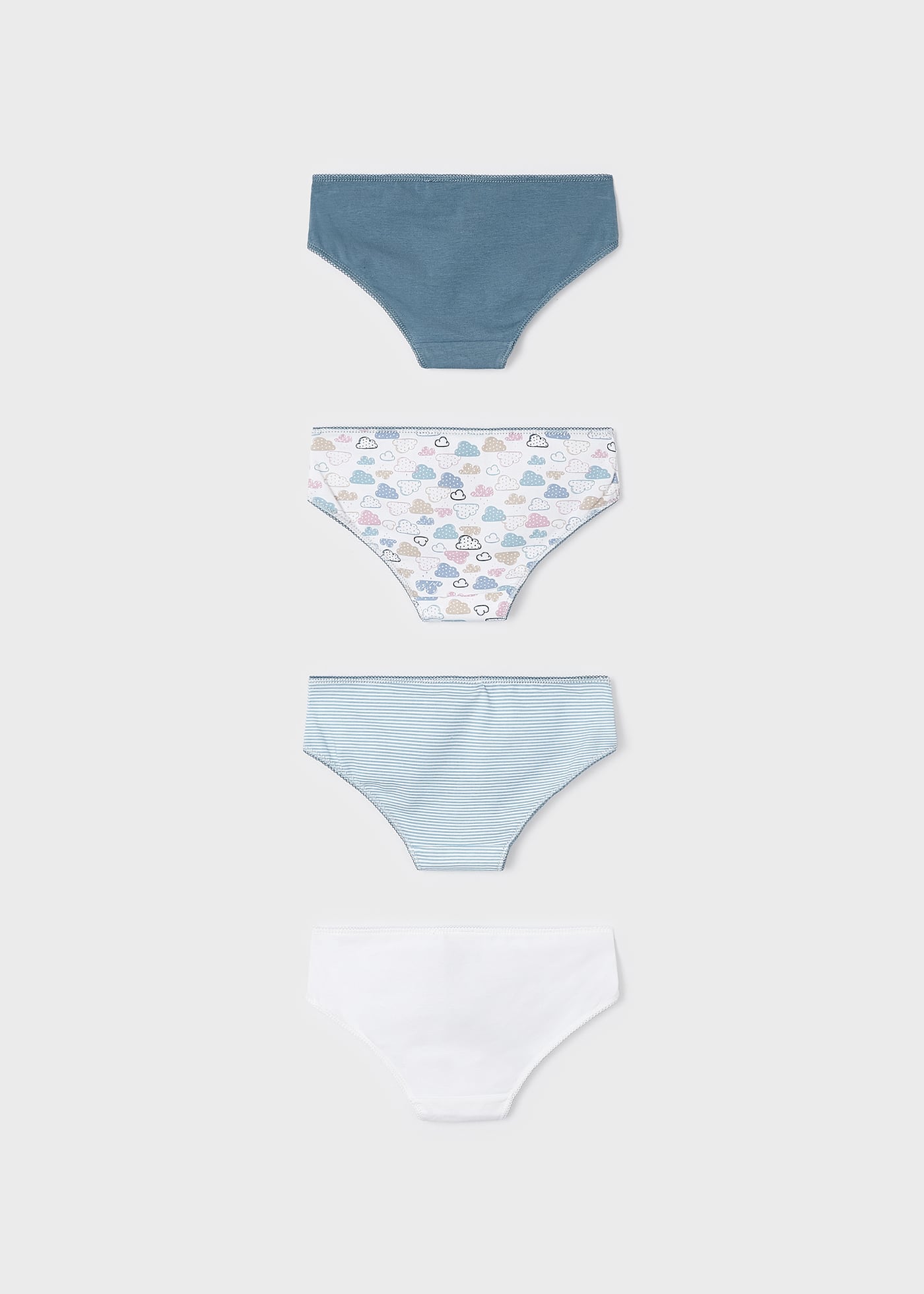 Conjunto de 4 calcinhas para meninas