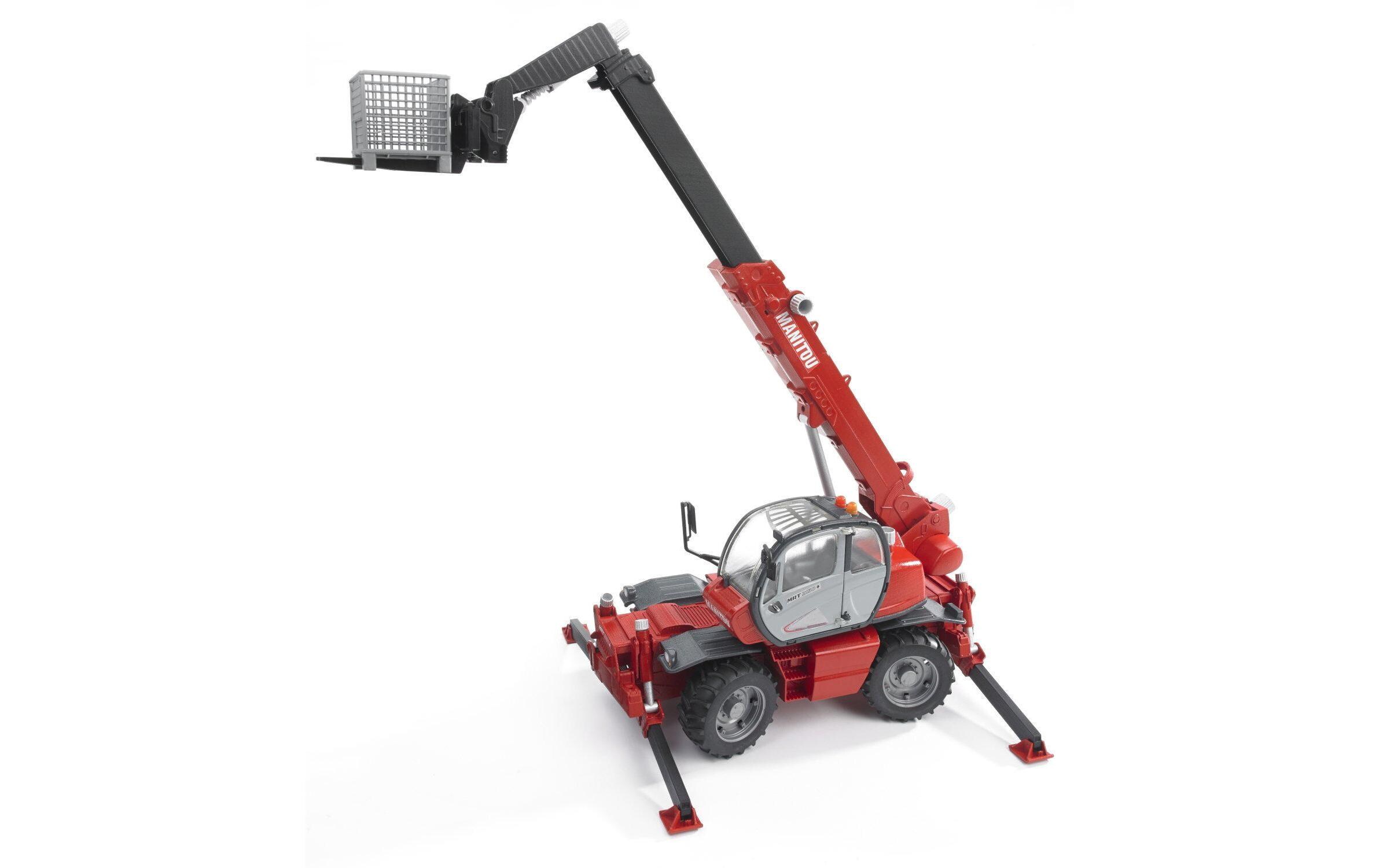 Baustellenfahrzeug Manitou Teleskoplader MRT 2150Universal-Teleskopstapler von Bruder