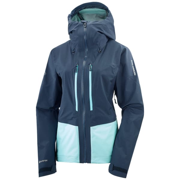 Veste de ski SALOMON MTN GORE-TEX 3L JACKET W CARBON/LIMPET
