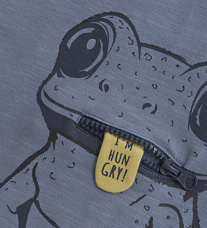 Minymo Sweatshirt - Feuerstein Stone m. Print