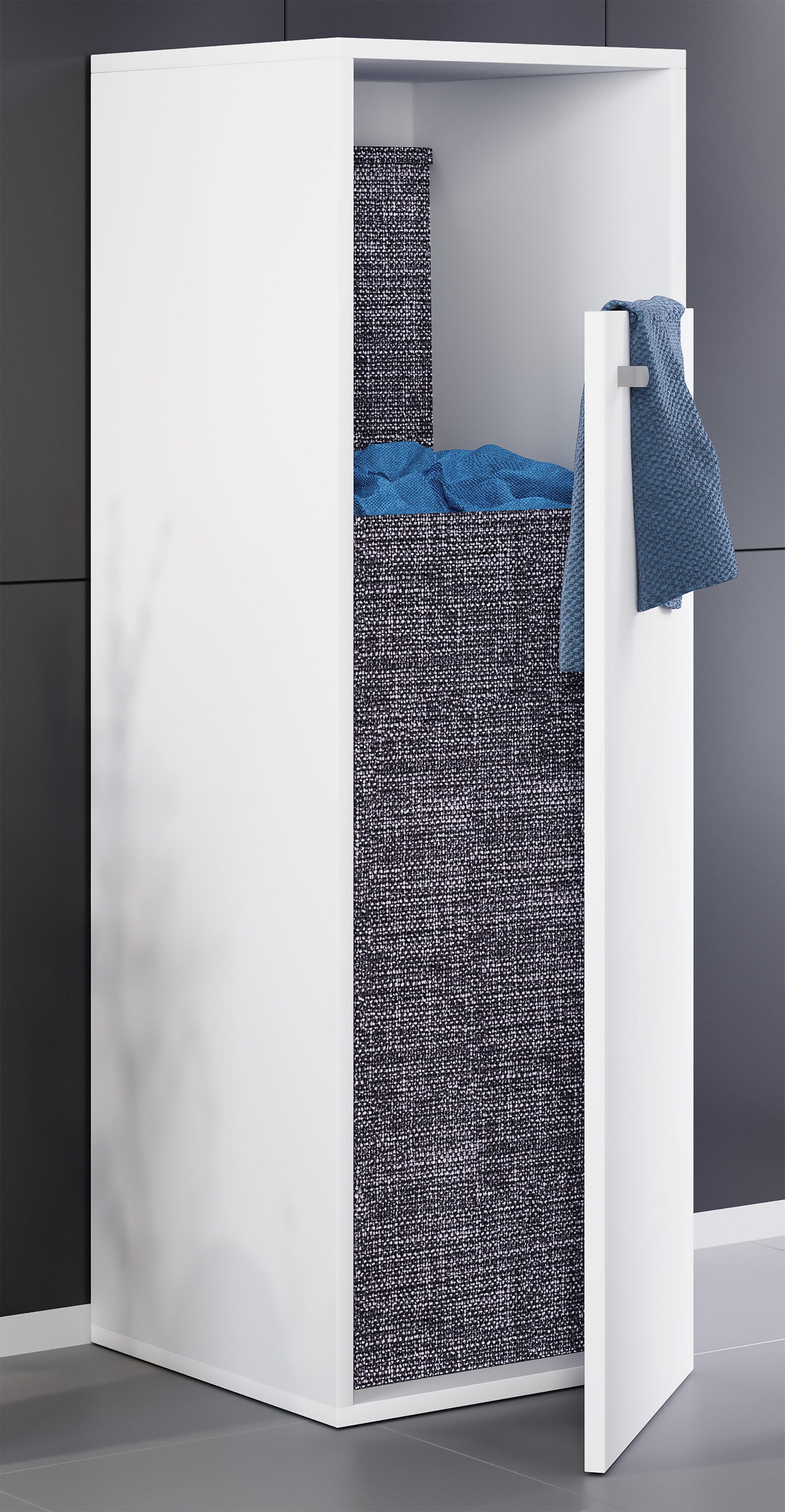 VCM Stoff Wäscheschrank Wäschetruhe Wäschebox Wäschekorb Stoffbox Wäsche Dreso XL 1f