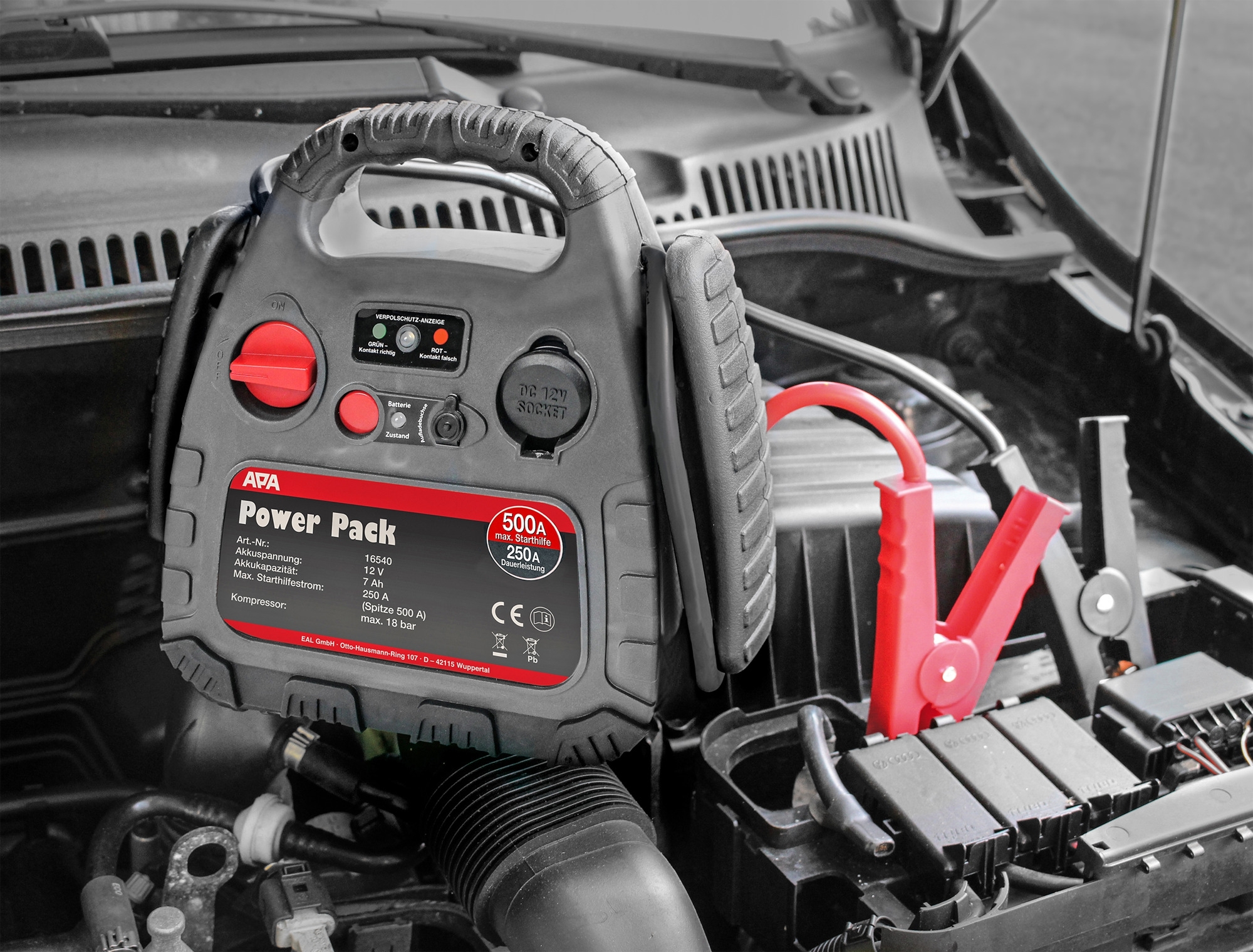 Apa Powerpack mit Kompressor 12 V