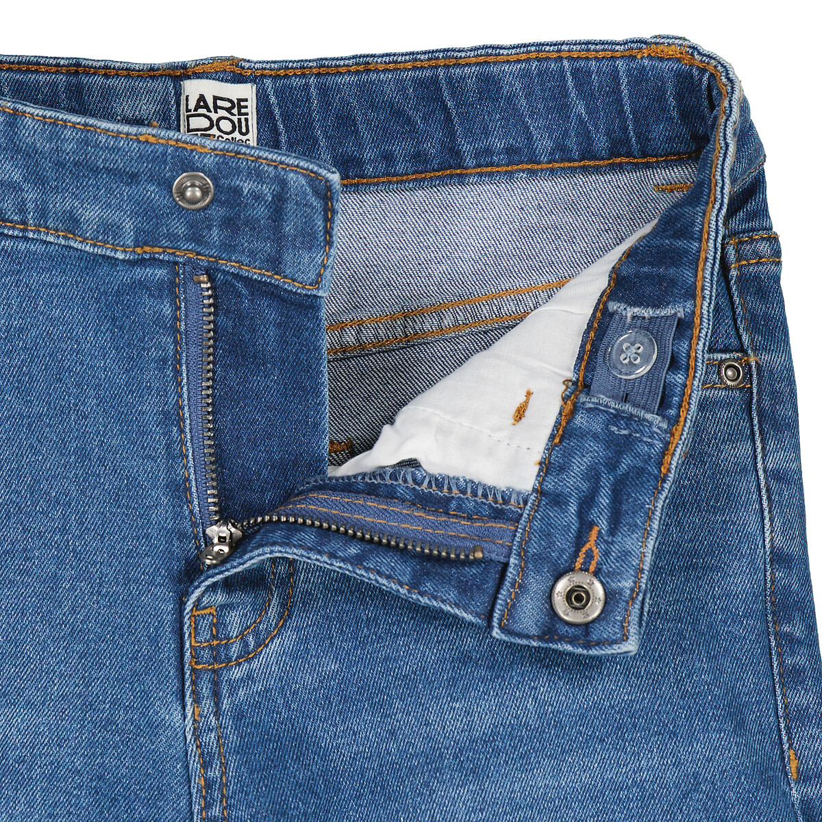 COLEÇÕES LA REDOUTE<br> Bermuda jeans reta