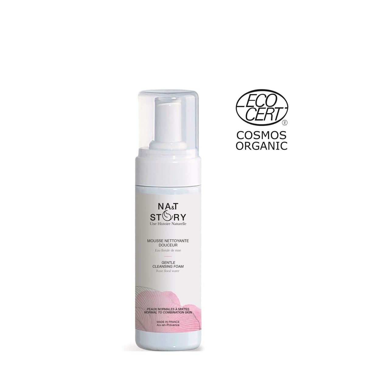 NA & T STORY Mousse Nettoyante Douceur A L'Eau de Rose de Damas