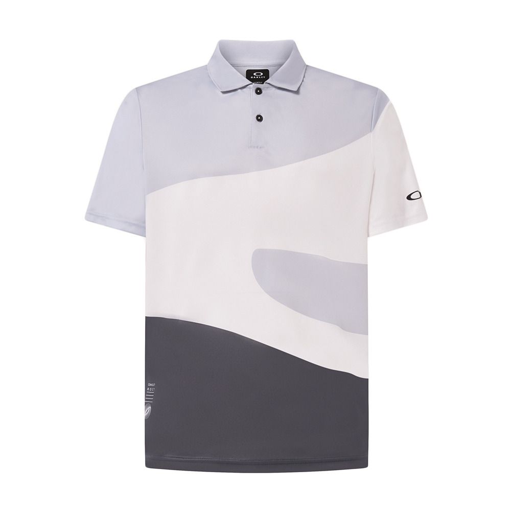 Oakley REDUCT WAVE - Polo Homme arctic ice