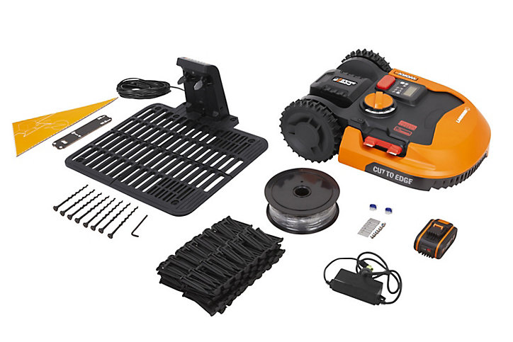 Robot tondeuse 20 V Worx WR155 L2000 Landroid 2000 m² 22 cm sans fil