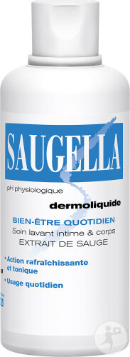 Saugella Dermoliquide Soin Lavant Pour L’hygiène Intime Quotidienne Des Femmes Adultes 500ml