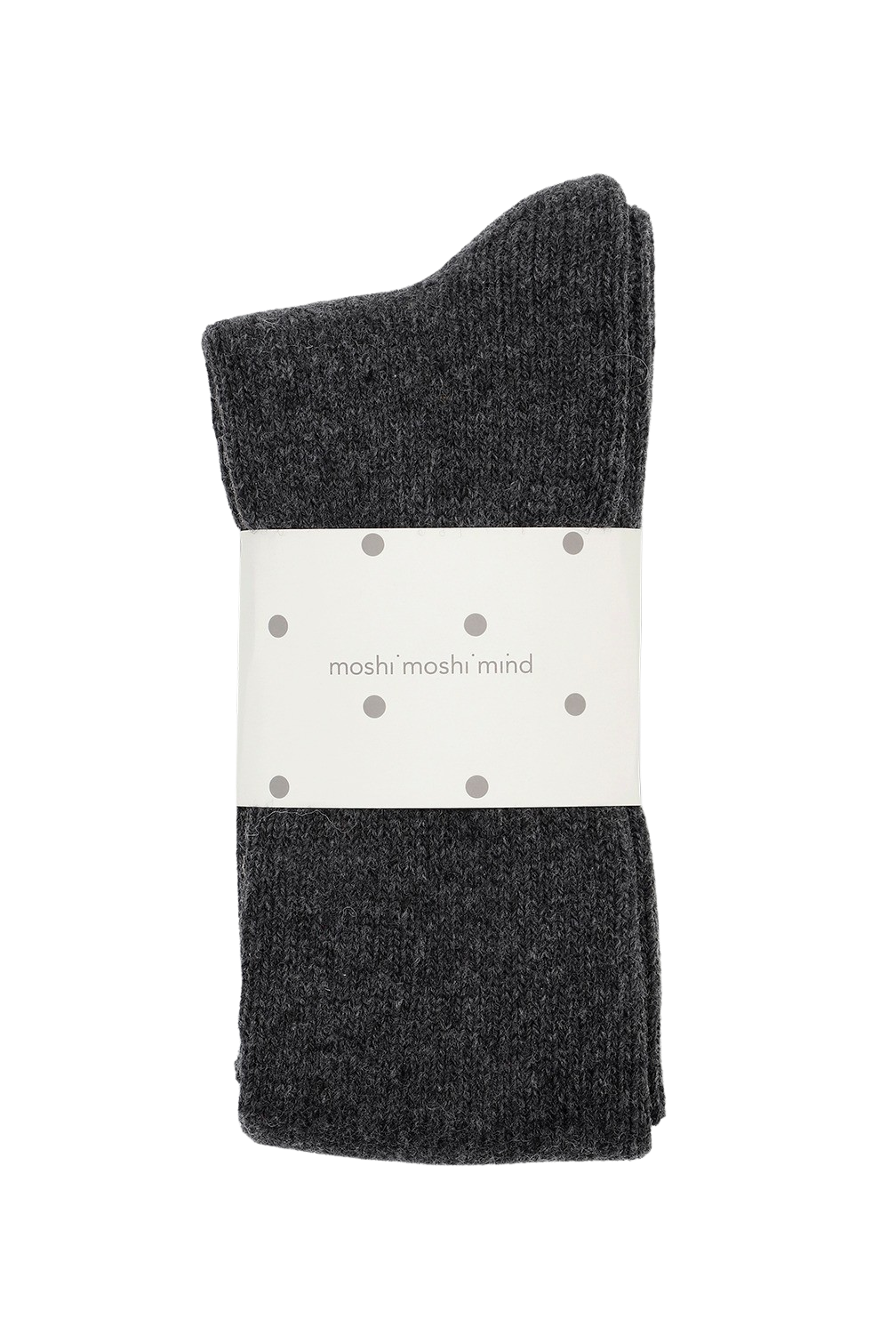 Moshi Moshi Mind  Polar uldstrømper - dark grey melange