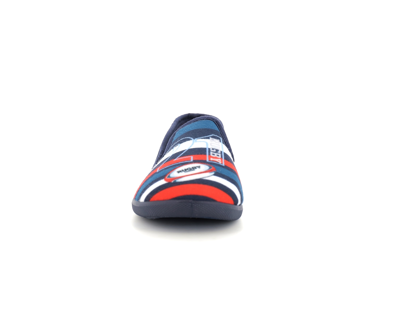 B brand-SENTIL 9438 Textile Bleu-Rouge