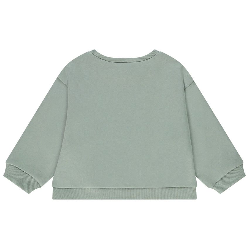 Sweat oversize print fantaisie pour bébé garçon - Vert