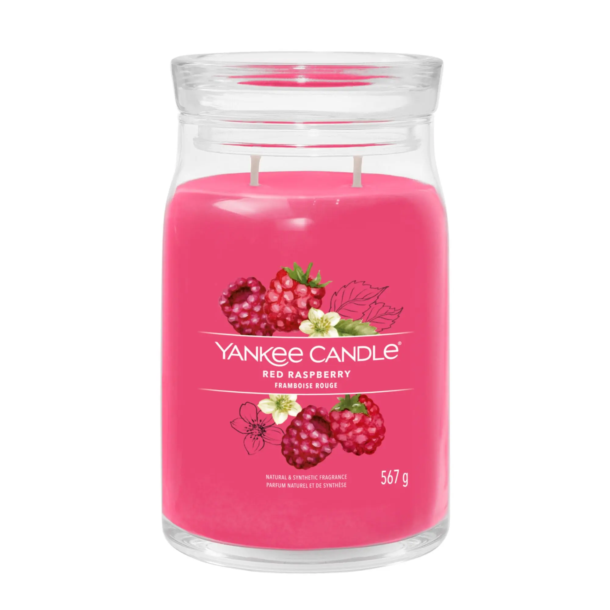 Yankee Candle - Framboise Rouge Bougie Parfumée- Bougie