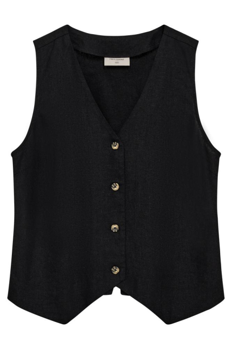 Freequent zwarte dames gilet