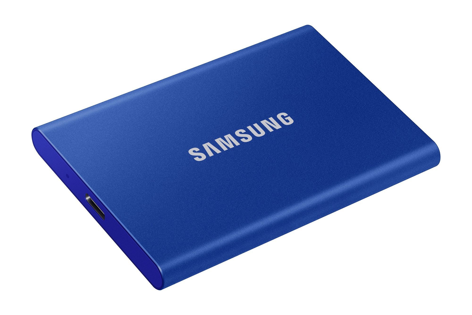 Samsung T7 Bleu indigo - 500 Go - USB 3.1 Type A et Type C