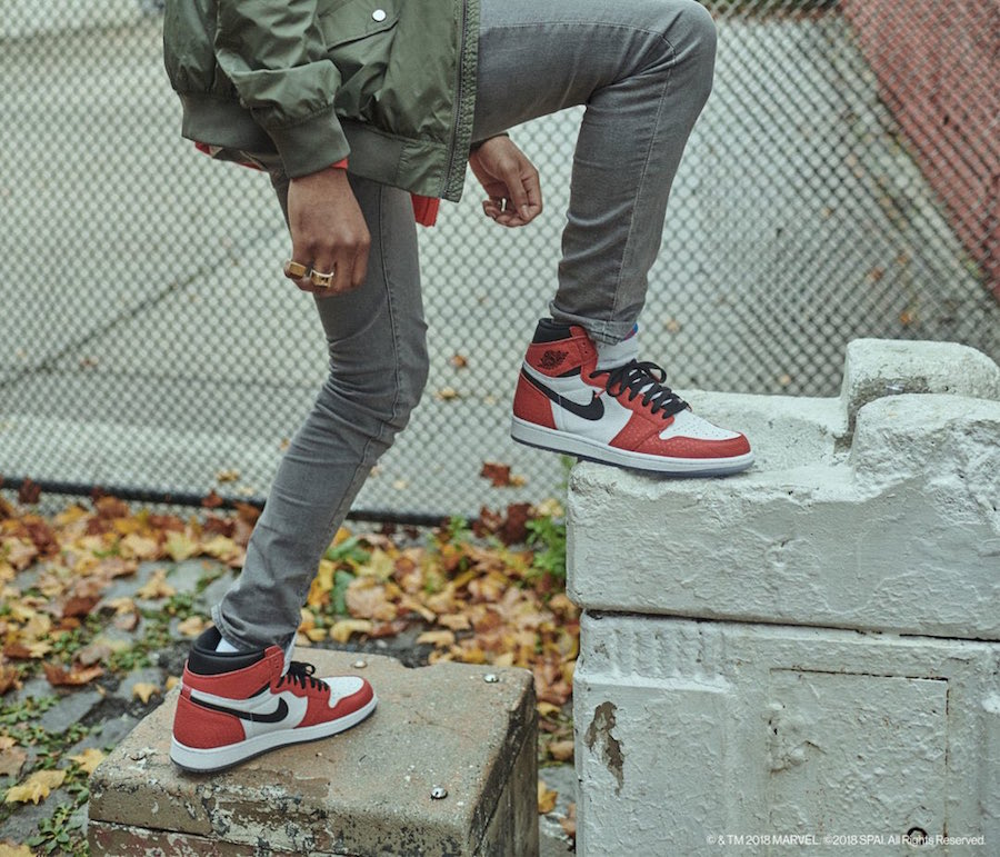 Jordan 1 Retro High Spider-Man Origin Story (Special Box)