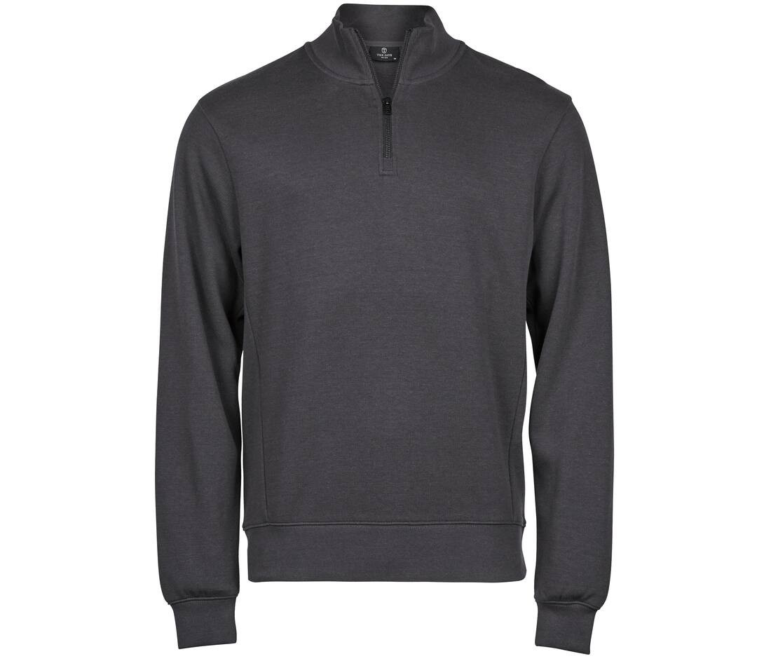 TEE JAYS TJ5506 - Pull Demi-Zip en Coton et Polyester Élastique