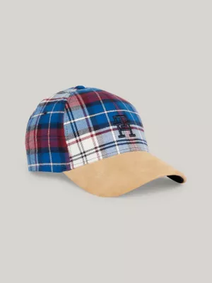 Boné de beisebol TH Monogram Tartan
