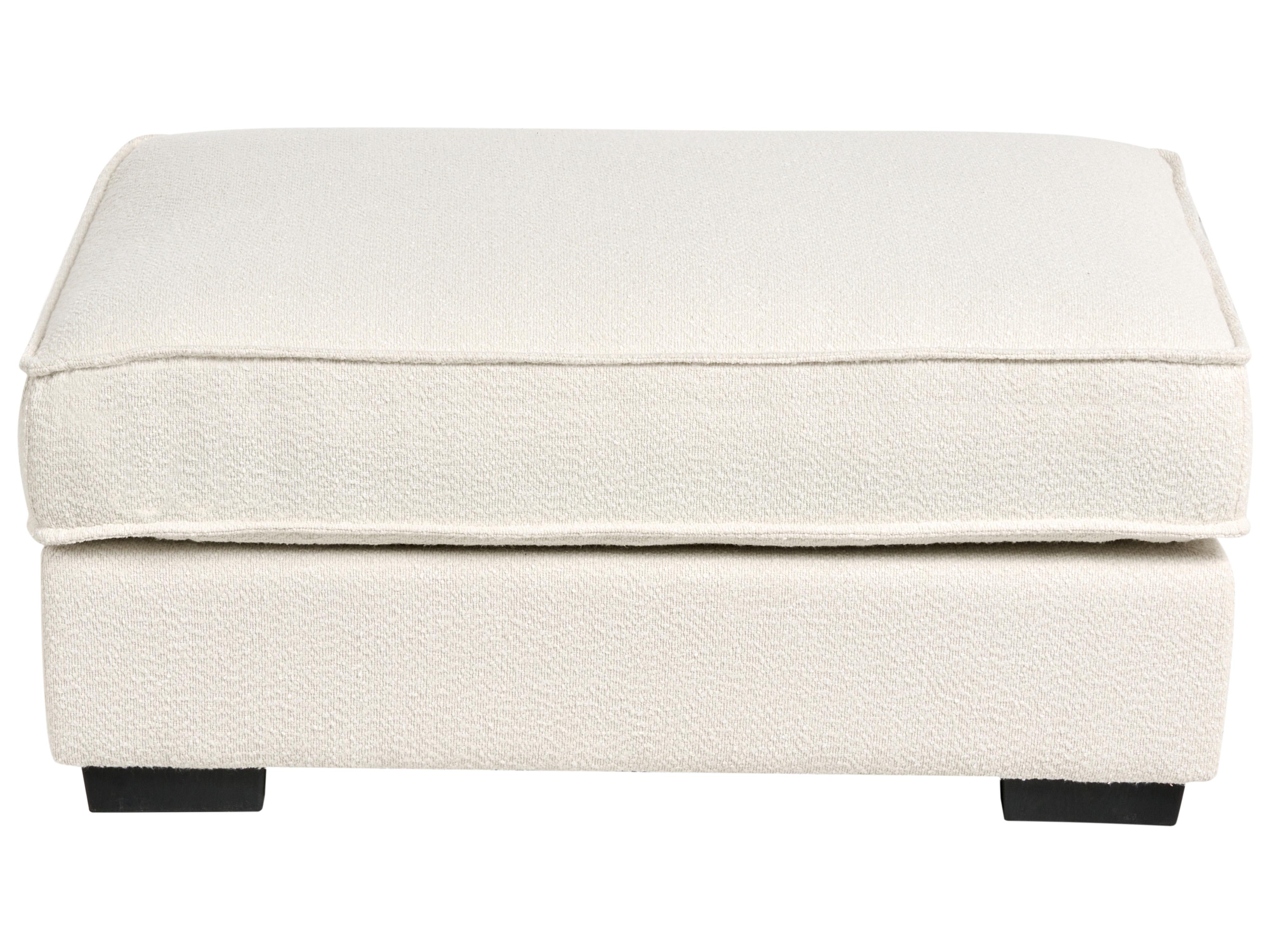 Ottomaan KOLDING Bouclé Lichtbeige