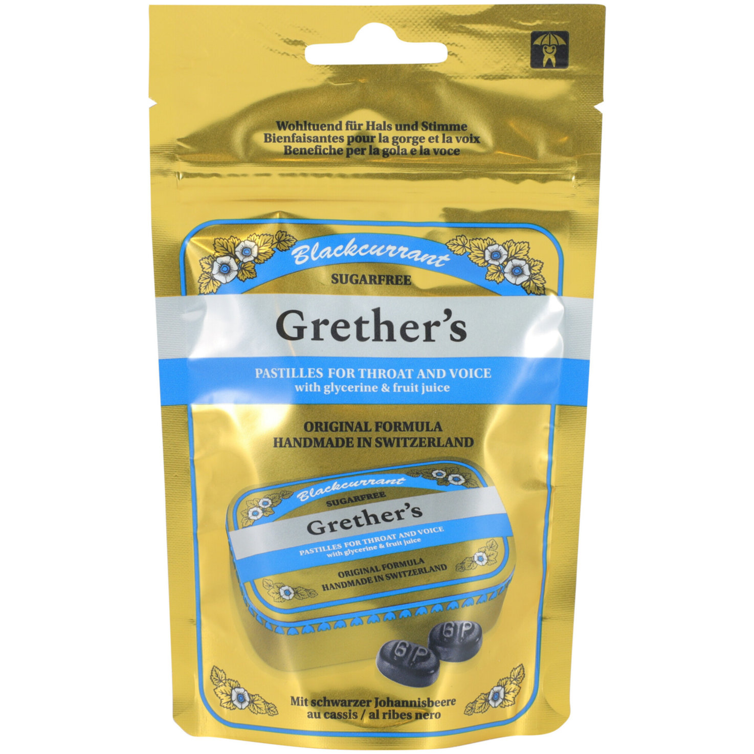 Grether's Blackcurrant Refill Zuckerfrei