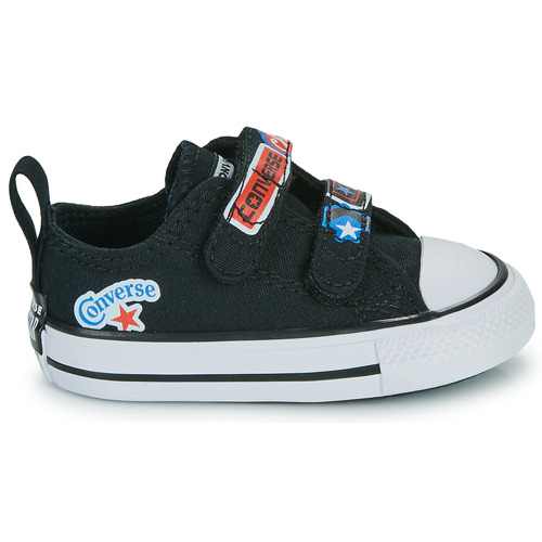 Converse - CHUCK TAYLOR ALL STAR EASY ON STICKER STASH - Noir / Multicolore