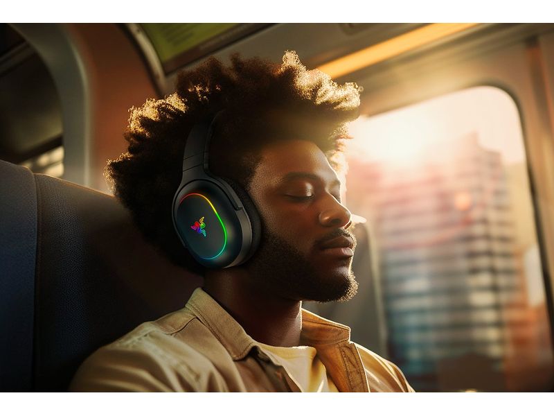 Razer Headset Barracuda X Chroma Schwarz Kabellose Kopfhörer für Gaming