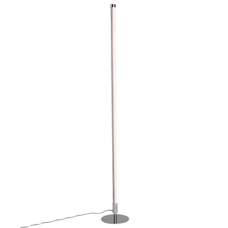 Moderne vloerlamp chroom incl. LED 3-staps dimbaar - Line-up