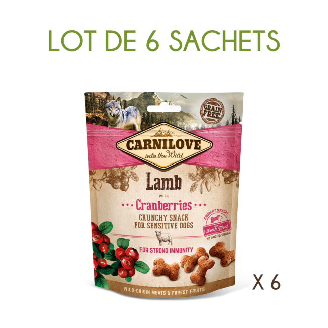 Carnilove Crunchy Snack 200 g pour chien