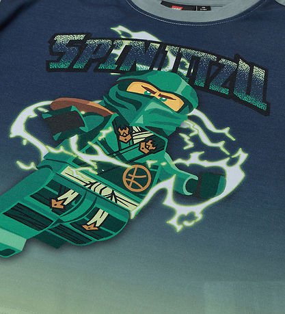 LEGO® Ninjago T-Shirt - LwTaffy 307 - Hellgrün m. Print