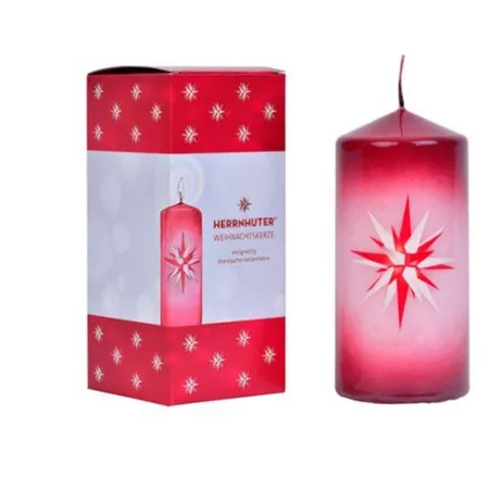 Herrnhuter Sterne Weihnachtskerze