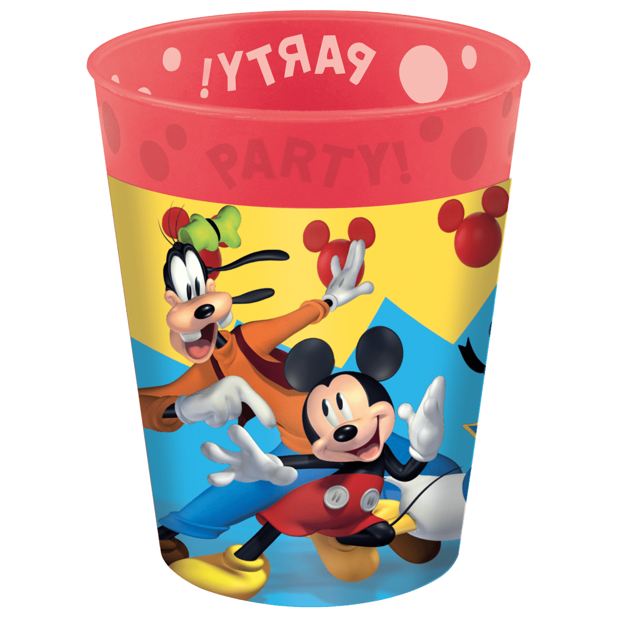 Mickey Mouse Bekers Jump Into Fun Herbruikbaar 250ml 4st