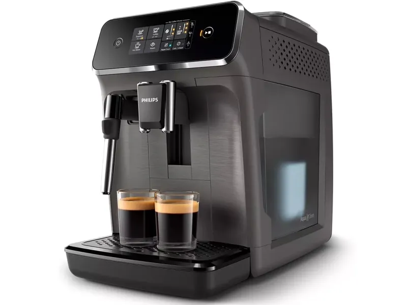 Philips Series 2200 EP2224 - Automatisk kaffemaskine med mælkeskummer - 15 bar - kashmirgrå