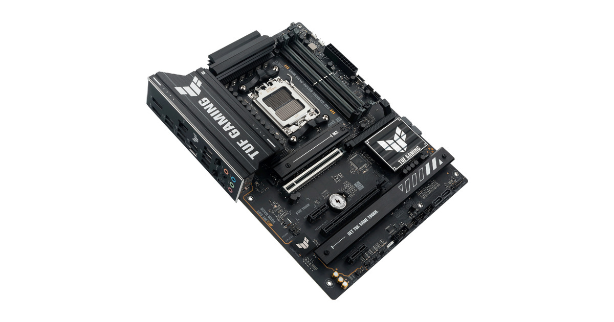 ASUSTUF GAMING B650E-PLUS WIFI socket AM5 moederbord  (Zwart, RAID, 2,5Gb-LAN, WLAN, BT, Sound, ATX)