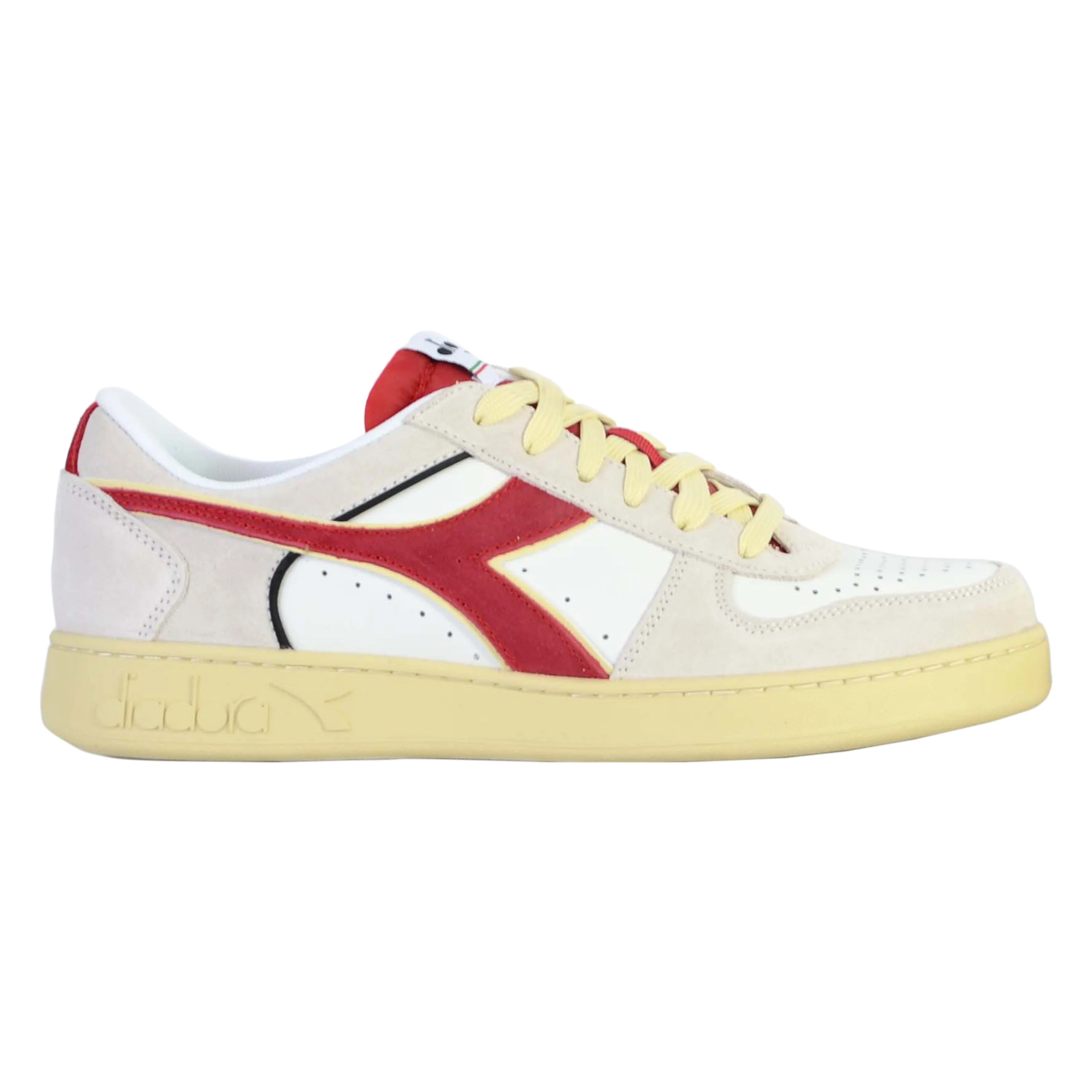 Basket cuirmagic low | Blanc