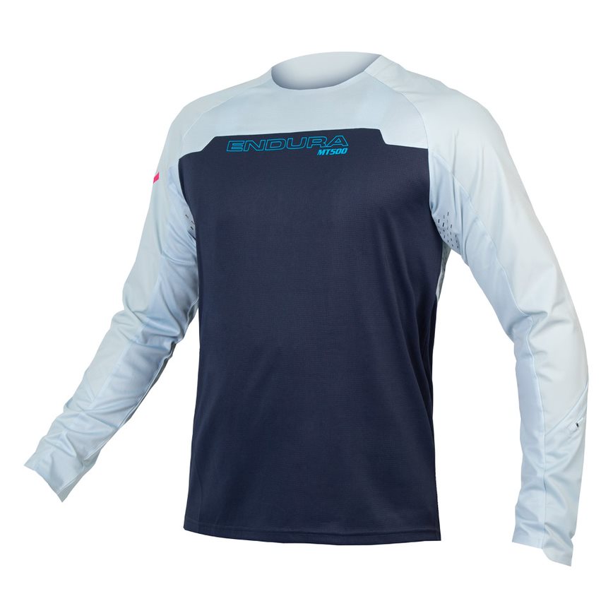 Endura MT500 Burner Langærmet Jersey Blå
