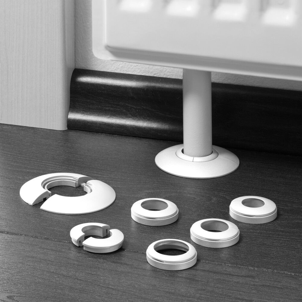 RØRKRAGE LOGOCLIC SYNTETISK UNIVERSAL HVIT FOLIE