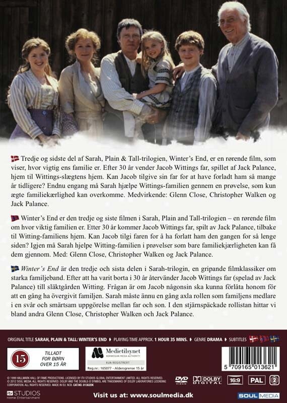 Sarah, Plain & Tall - Winter's End - DVD