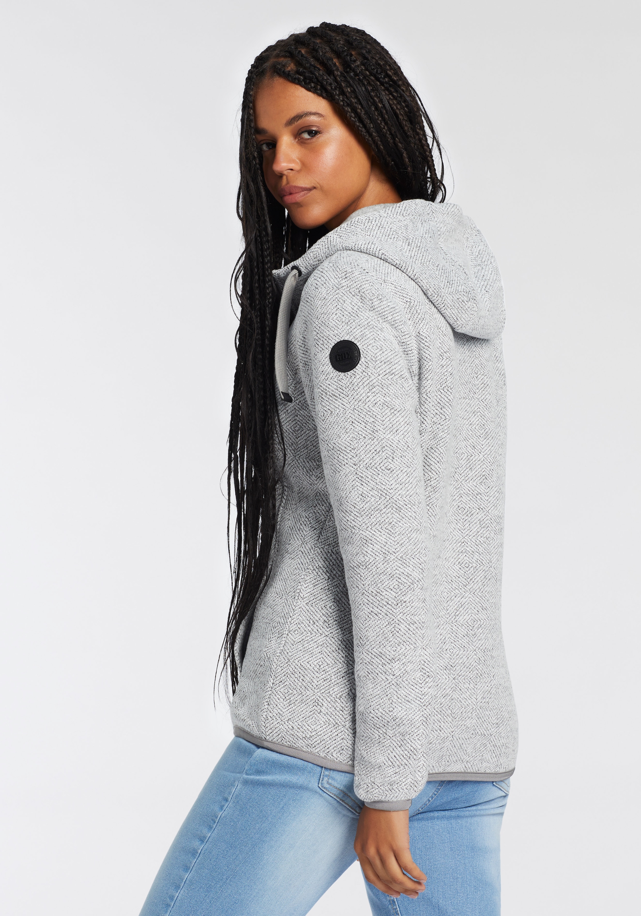 G.I.G.A. DX by killtec Strickfleecejacke »GW 52 WMN KNTFLC JCKT« 1 Stk. tlg. mit Kapuze